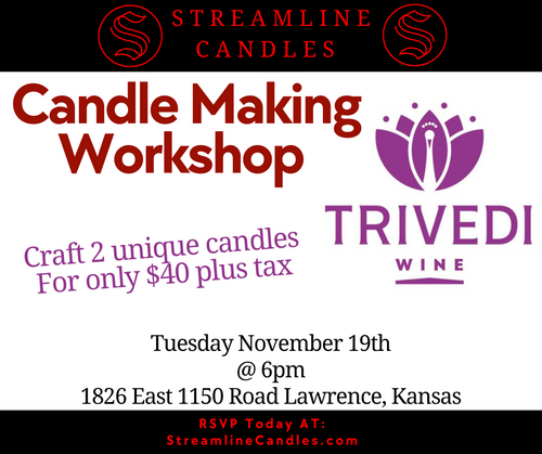 Candle Workshop @ Trivedi Wine 11/19/24